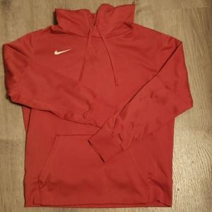 Mens size medium Nike hoodie red